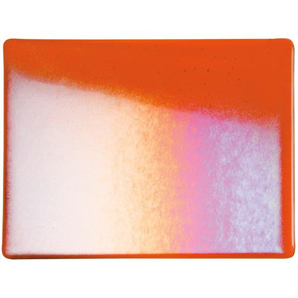 Orange Transparent, Iridescent, rainbow