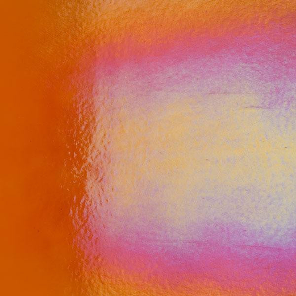 Orange Transparent, Iridescent, rainbow