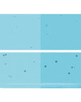 Light Turquoise Blue Transparent