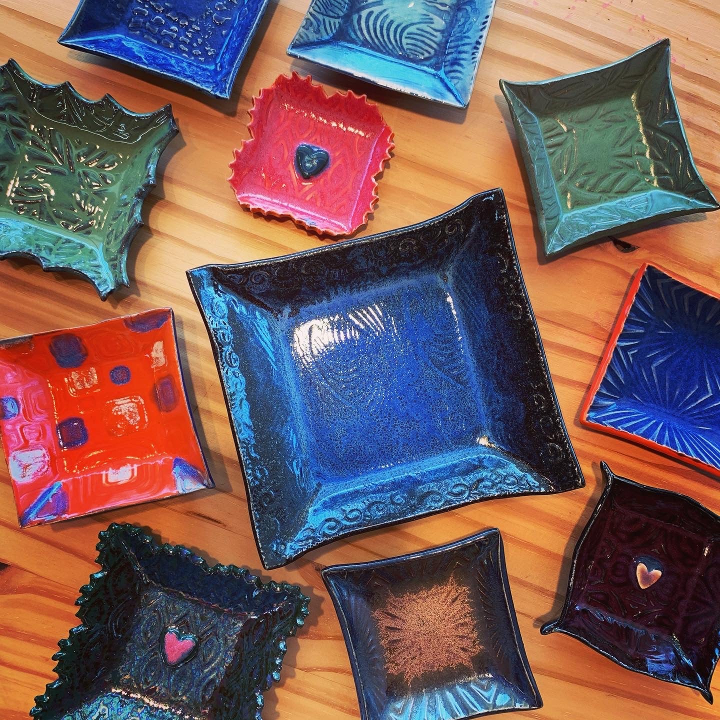 Geometric Burst Trinket Dish