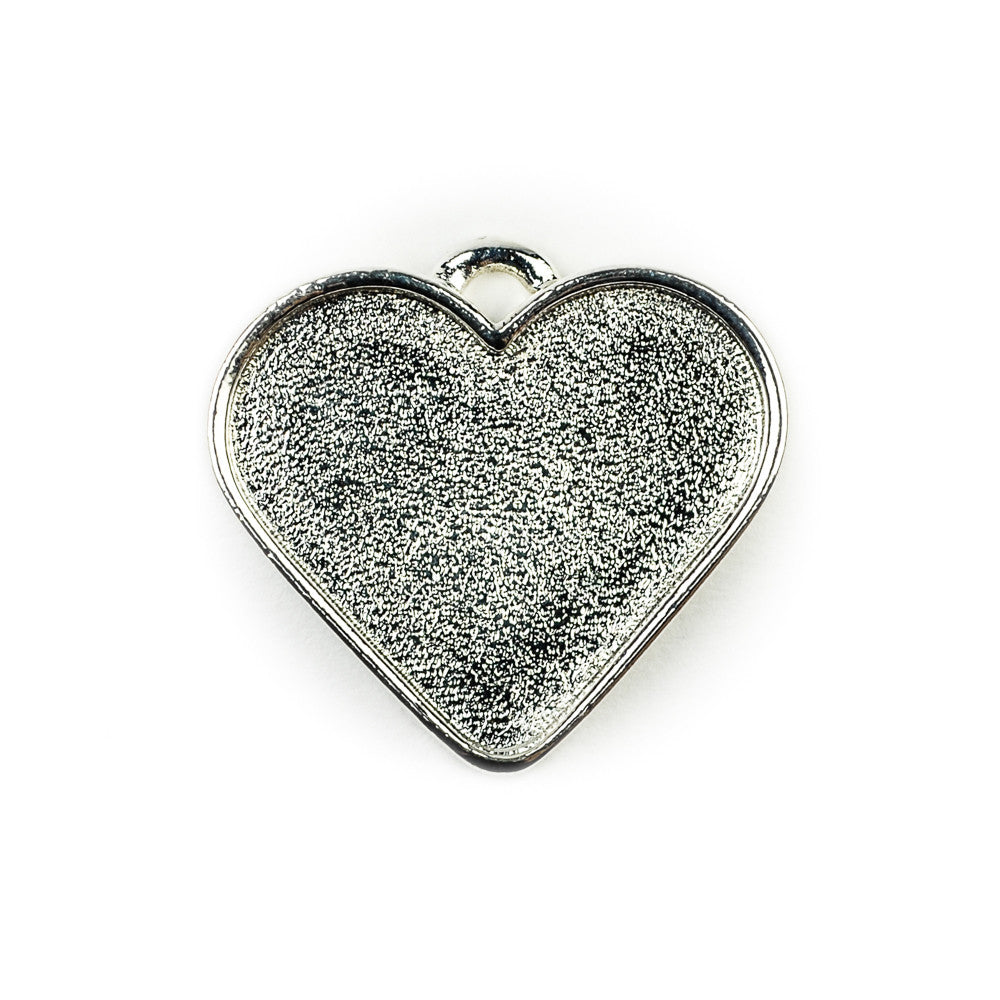 Pendant Heart  - Sterling Silver
