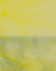 Canary Yellow Opalescent Bullseye Glass