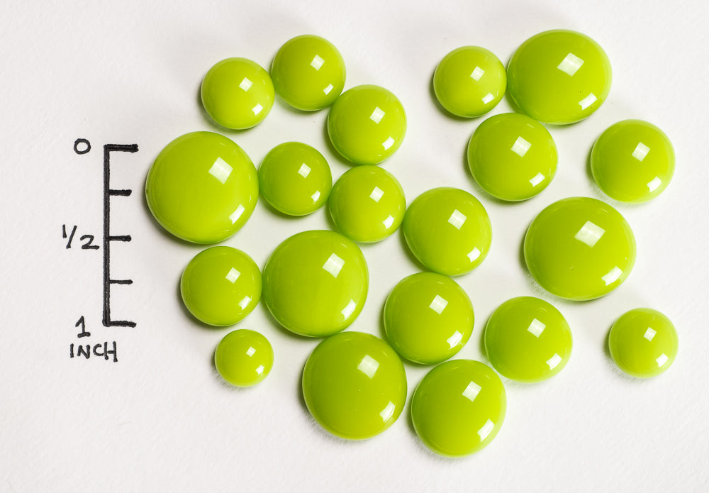 Frit Balls - Spring Green