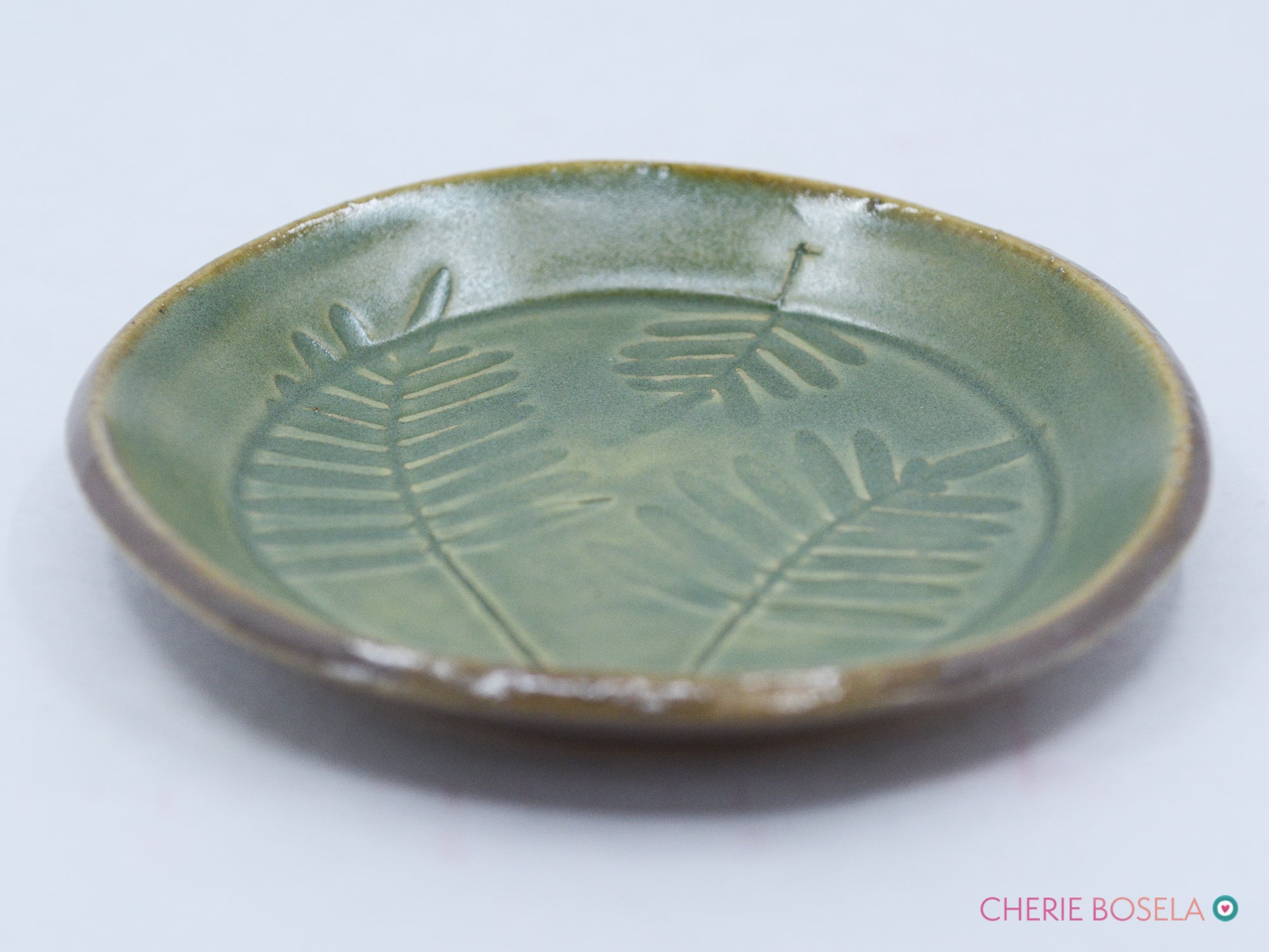 Leaf Imprint Trinket Dish