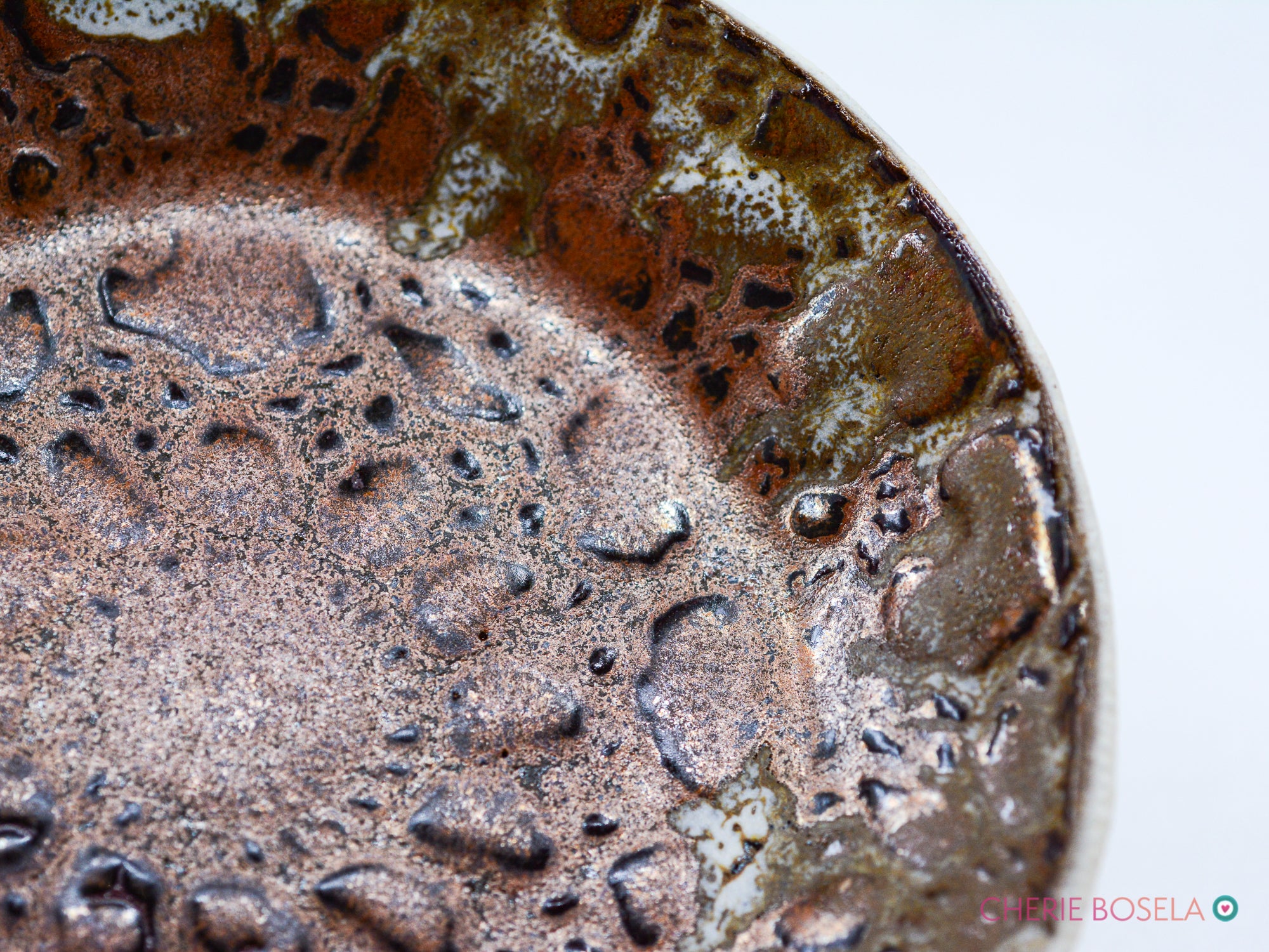 Lacy Copper Trinket Dish