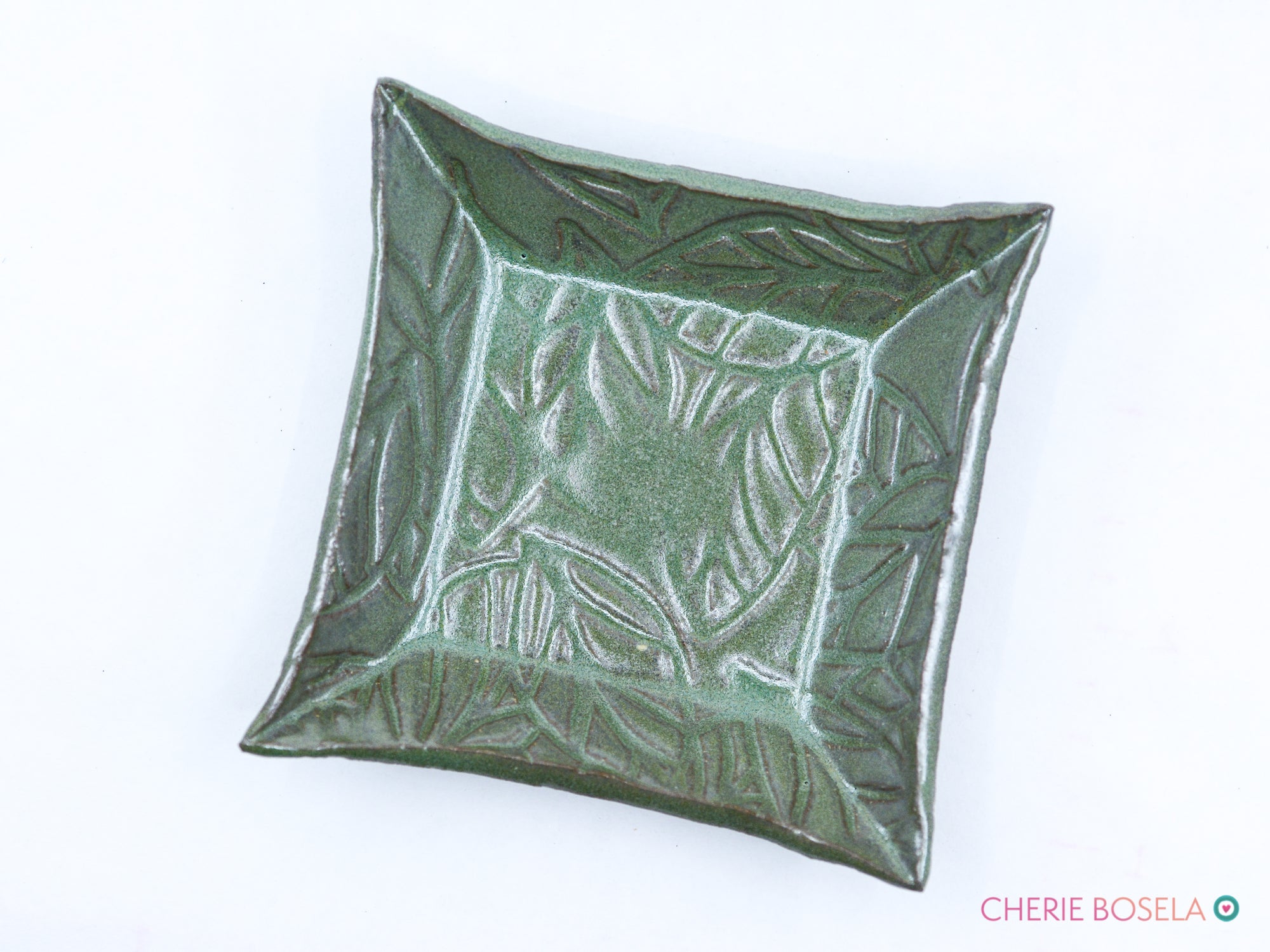 Leafy Green Trinket Dish