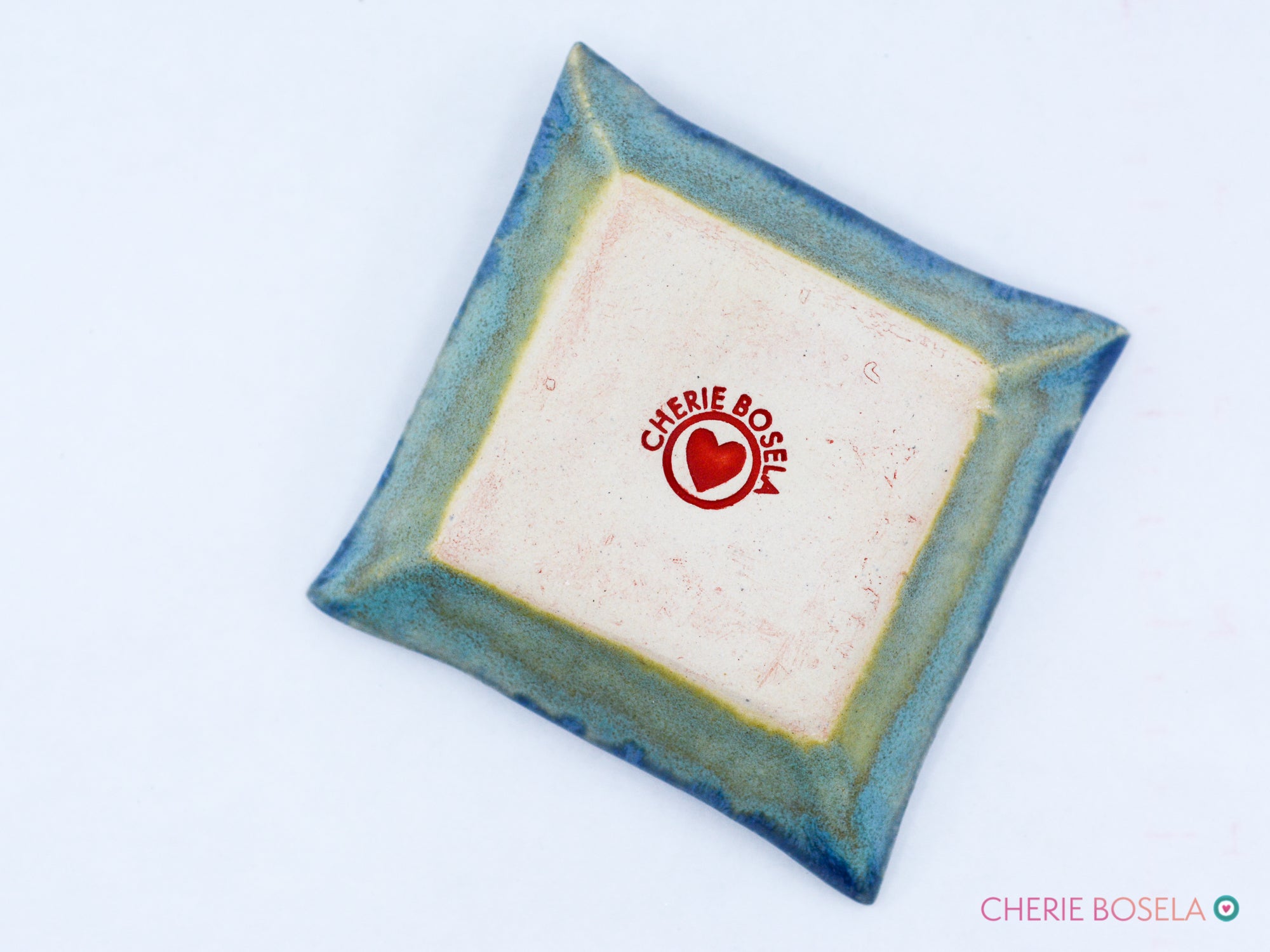 Blue Lace Trinket Dish