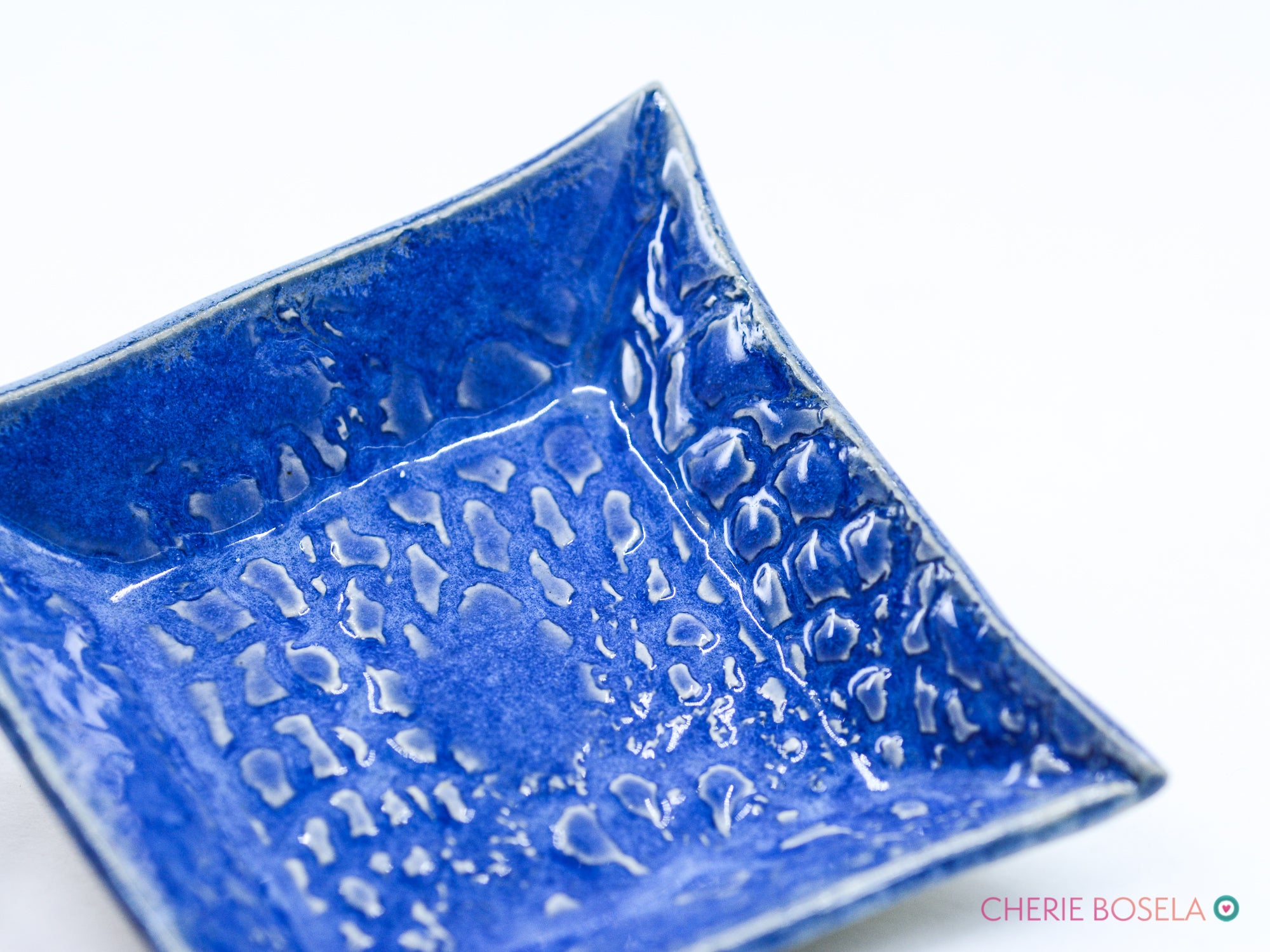 Blue Lace Trinket Dish