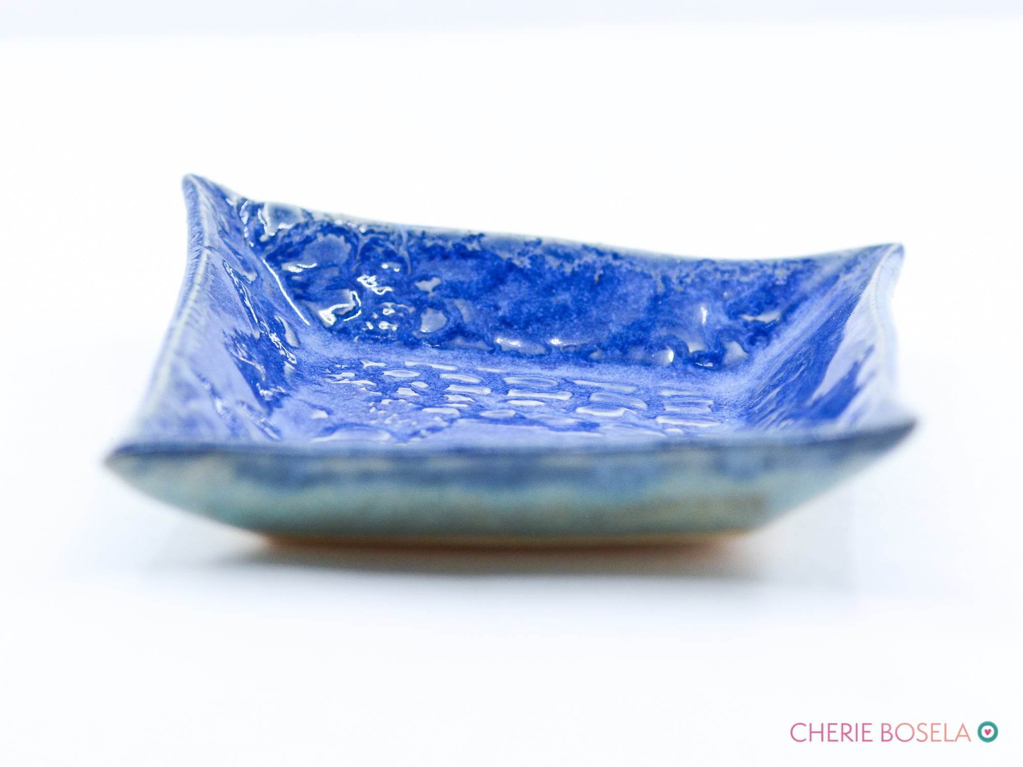 Blue Lace Trinket Dish