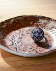 Lacy Copper Trinket Dish