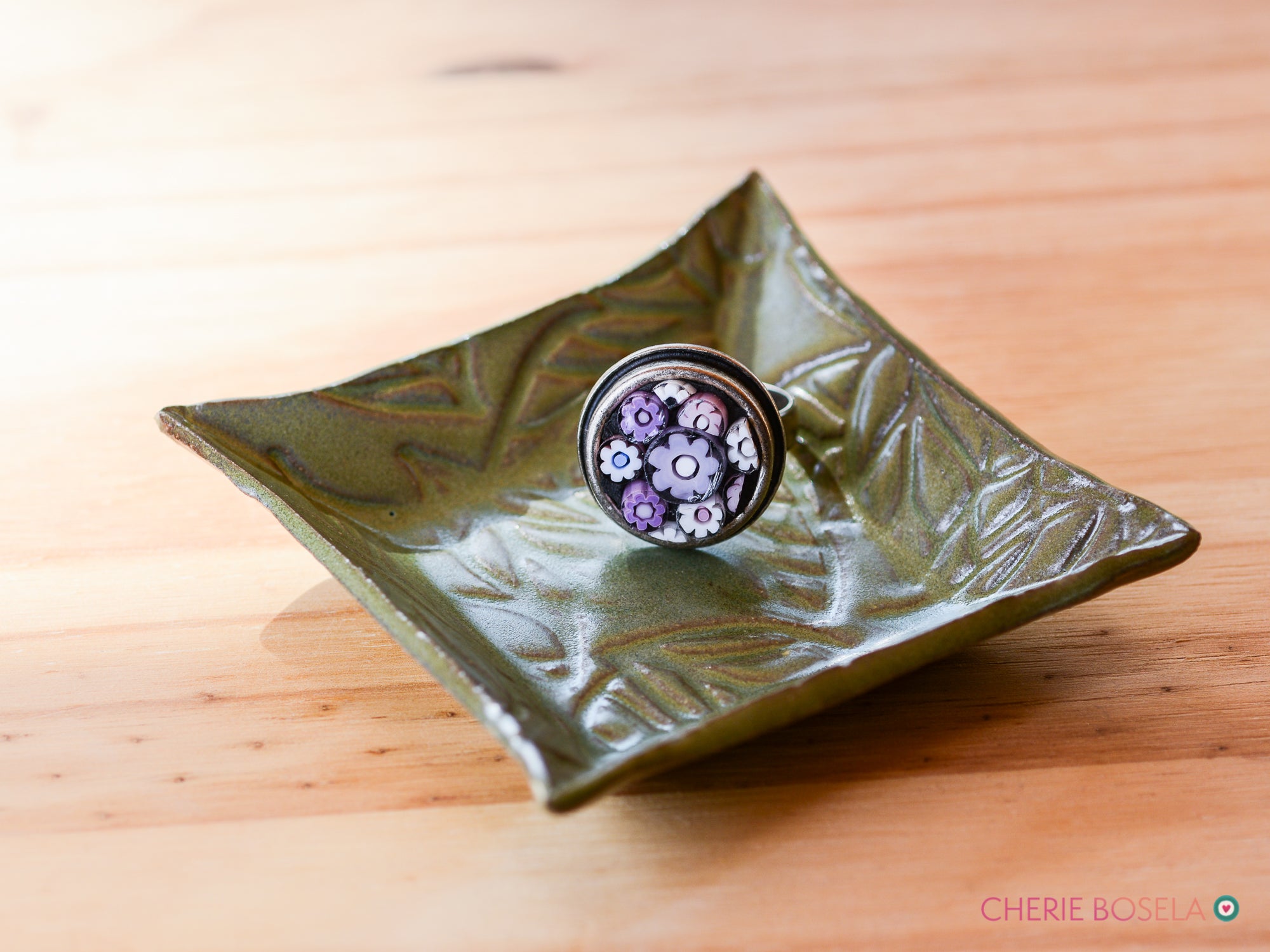 Leafy Green Trinket Dish