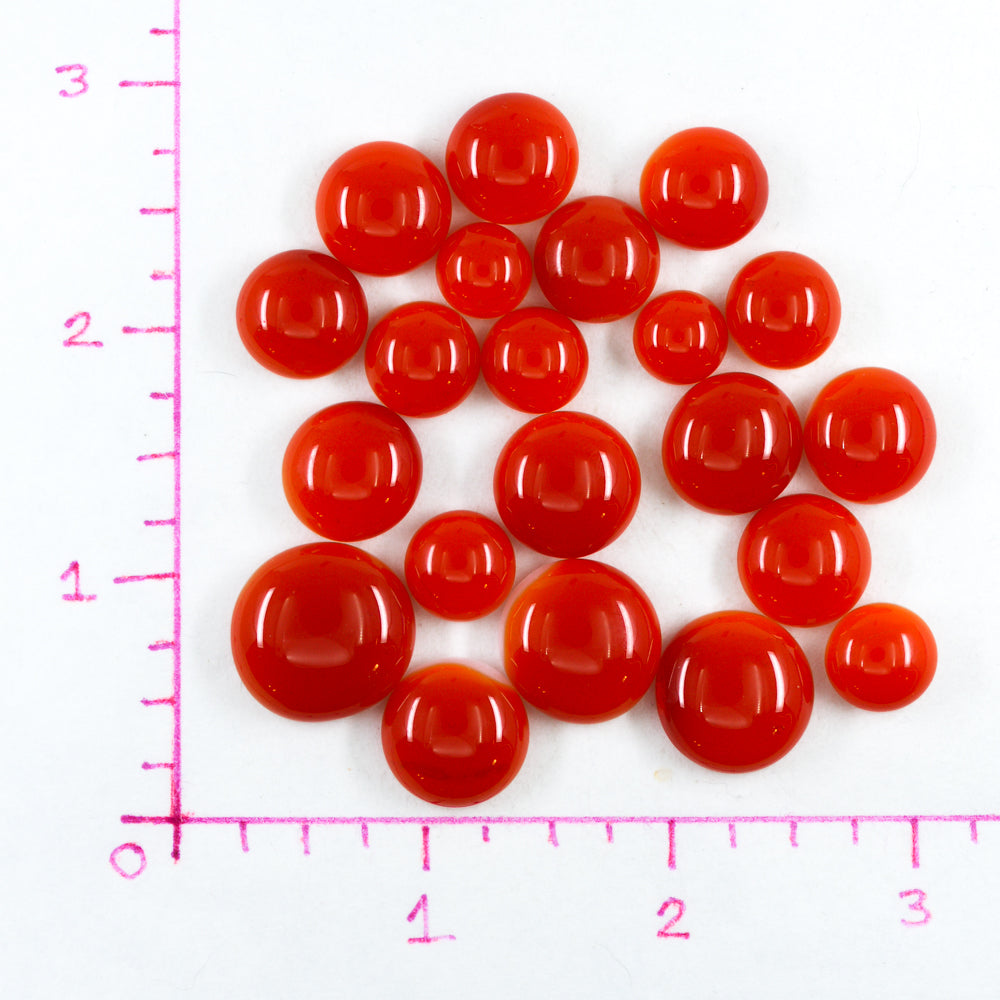 Frit Balls - Orange Red