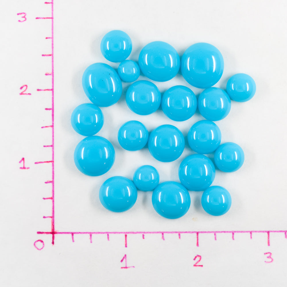 Frit Balls - Light Cyan