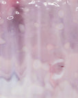 White Opalescent, Gold Pink Transparent Mottle