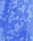 Light Blue Opalescent, Cobalt Blue Transparent Mottle