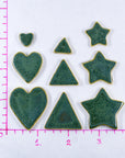 Green with Speckles - Handmade Ceramic tiles