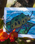 Jewel Beetle - Blank Greeting Card