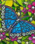 Blue Beauty - Blank Greeting Card