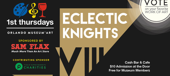 1st Thursdays: Eclectic Knights VIII - Resident Artist Cherie Bosela