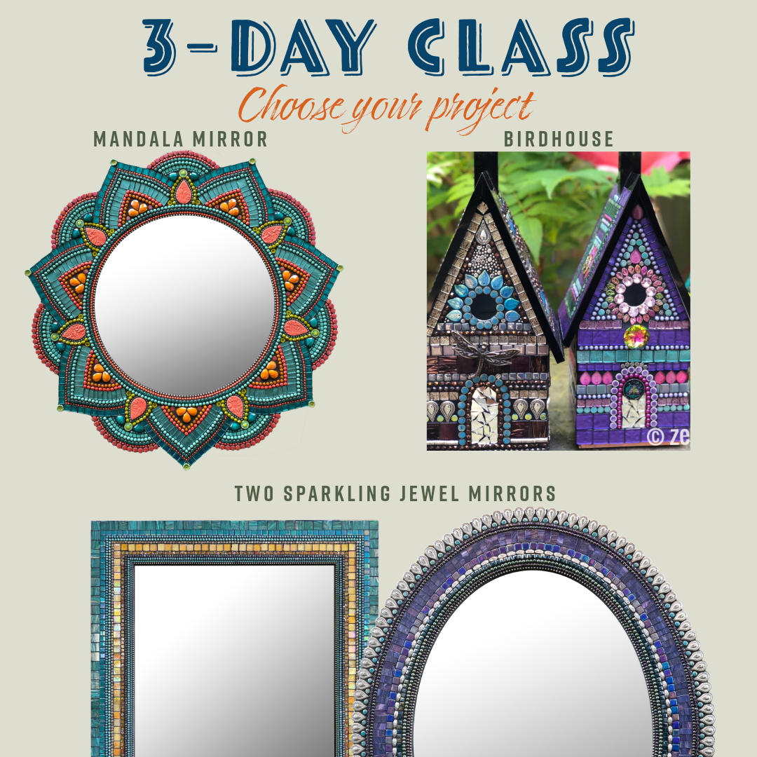 3-Day Choose your Mosaic Project with Angie Heinrich - Jan. 24-26, 2025