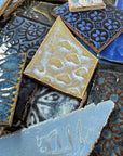 Blues - Handmade Ceramic Tile Scraps