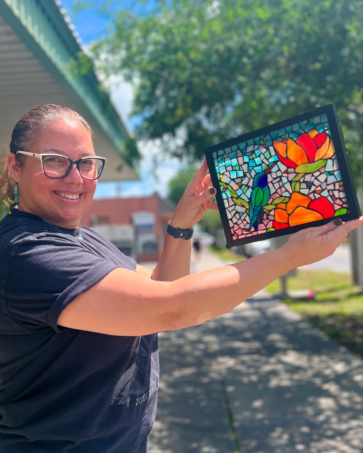 Glass on Glass Mosaic: The Easy Way! with Denise Davidson - April 4-5, 2026