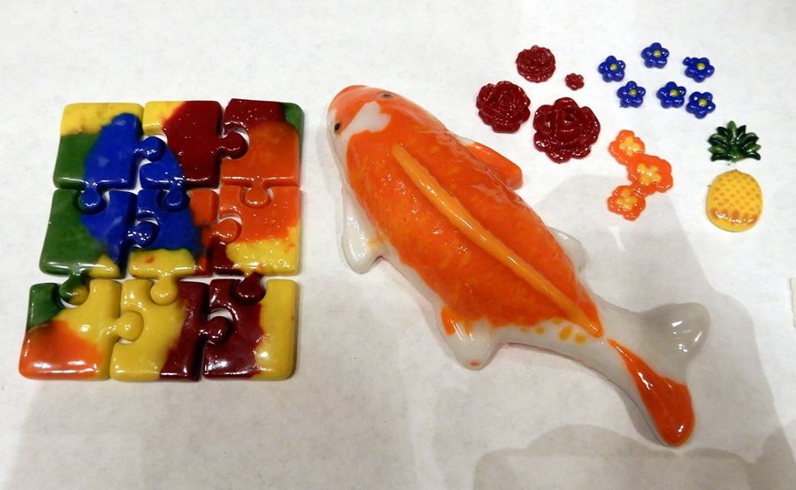 Freeze Casting - Glass Fusing workshop with Wesley Wong - May 3, 2024