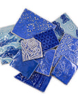 Blues - Handmade Ceramic Tile Scraps