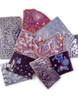 Purples - Handmade Ceramic Tile Scraps