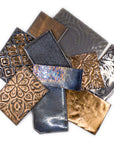 Metallics - Handmade Ceramic Tile Scraps