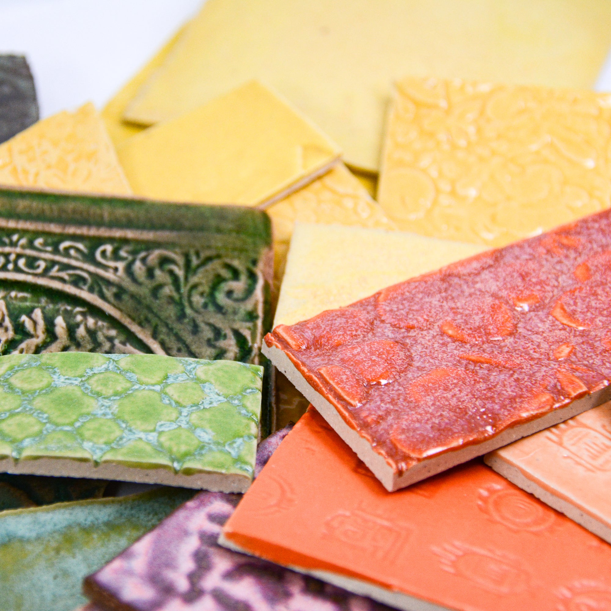 Mix and Match - Handmade Ceramic Tile Scraps