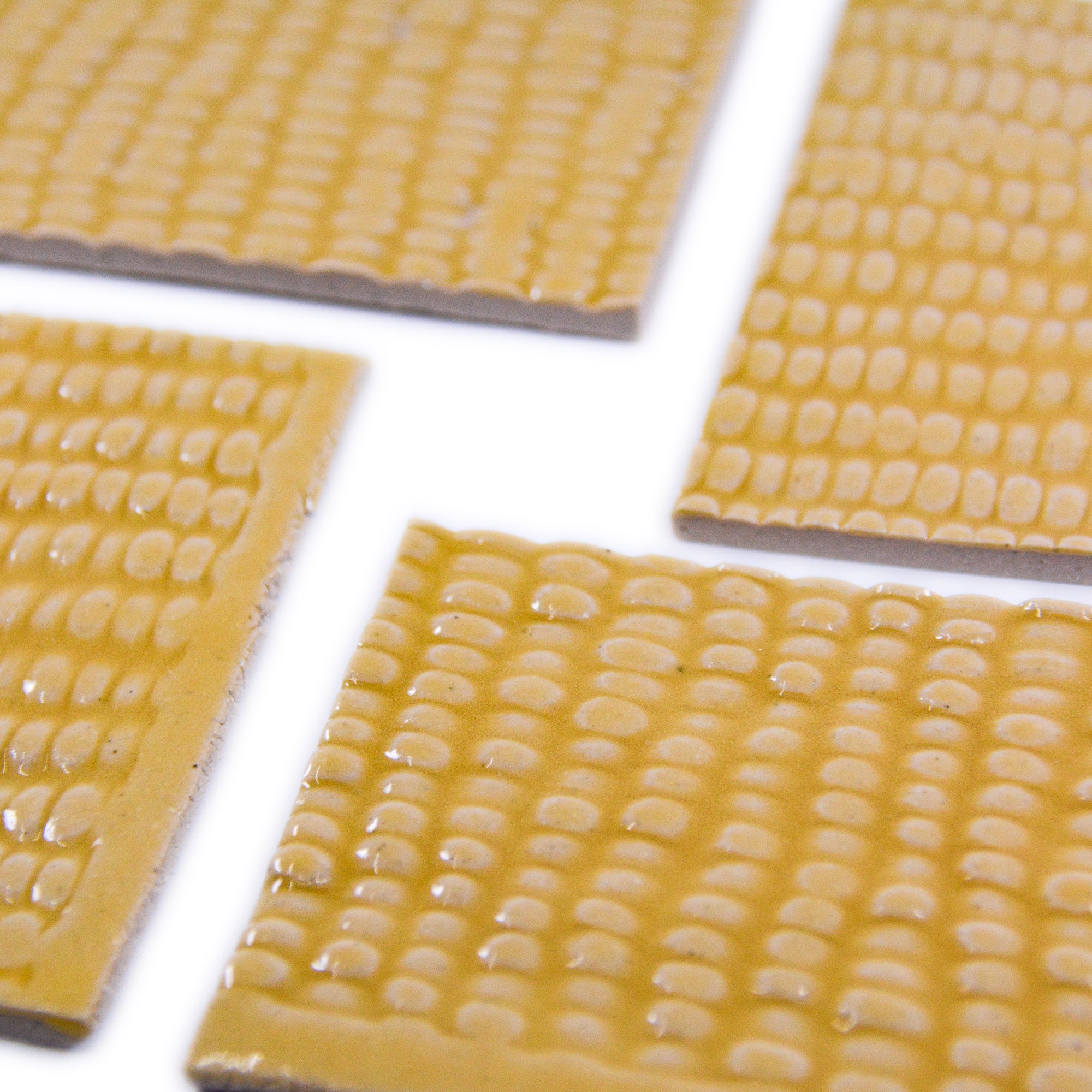 Yellow Corn on the Cob - 2x3in Handmade Ceramic Tiles