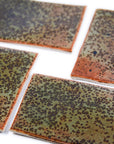 Green Leopard Frog - 2x3in Handmade Ceramic Tiles