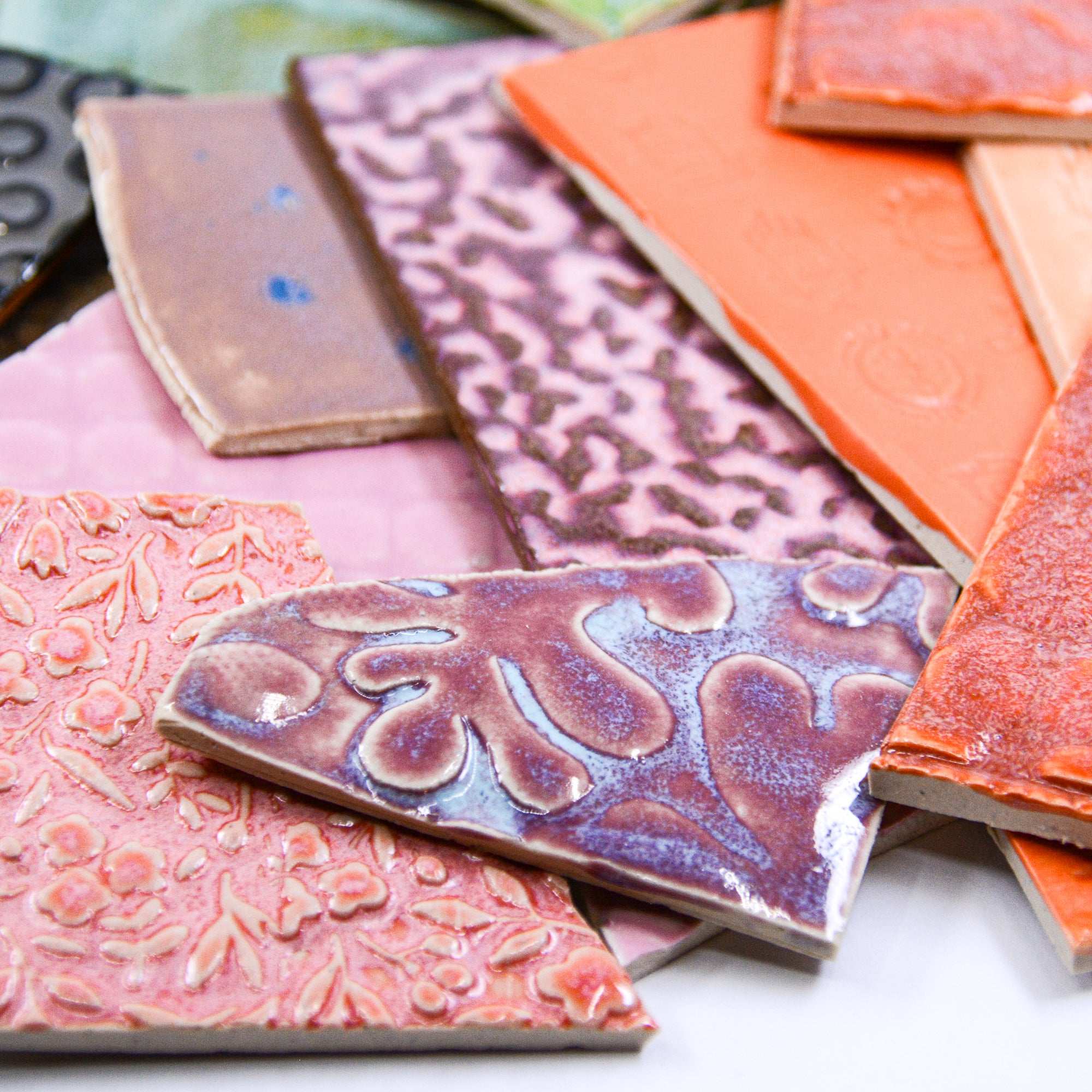 Mix and Match - Handmade Ceramic Tile Scraps