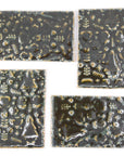 Dark Green Scandinavian Design- 2x3in Handmade Ceramic Tiles
