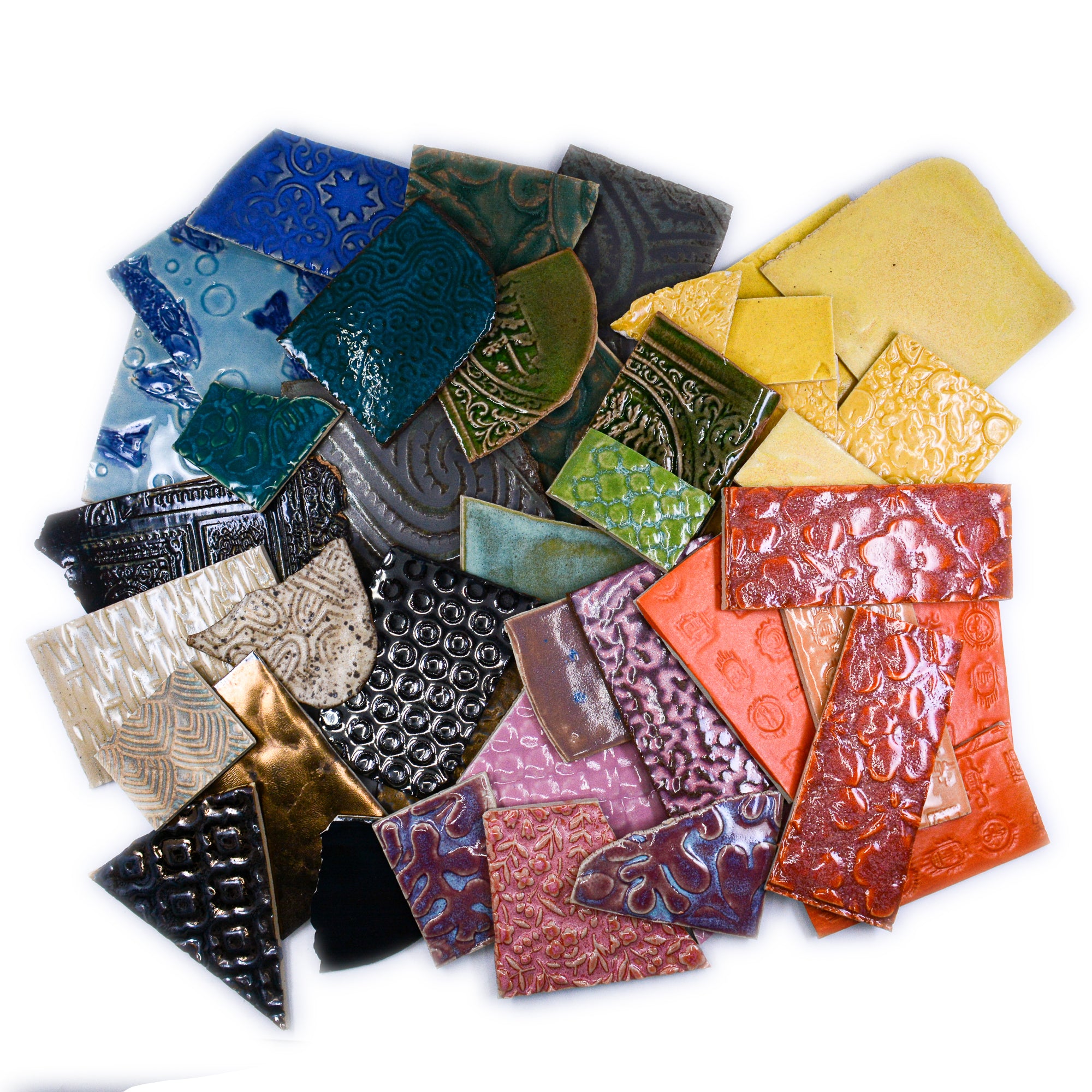 Mix and Match - Handmade Ceramic Tile Scraps