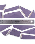 Pre-Cut Tile Scraps - Glossy Violet