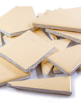 Pre-Cut Tile Scraps - Glossy Light Yellow