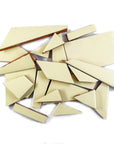 Pre-Cut Tile Scraps - Matte Light Yellow Green