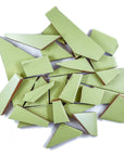 Pre-Cut Tile Scraps - Matte Light Green