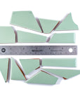 Pre-Cut Tile Scraps - Matte Mint Green