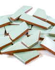 Pre-Cut Tile Scraps - Matte Mint Green