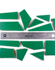 Pre-Cut Tile Scraps - Matte Green
