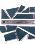 Pre-Cut Tile Scraps - Matte Forest Green