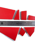 Pre-Cut Tile Scraps - Matte Red