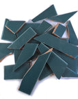 Pre-Cut Tile Scraps - Matte Forest Green