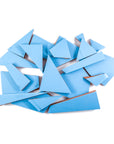 Pre-Cut Tile Scraps - Matte Sky Blue