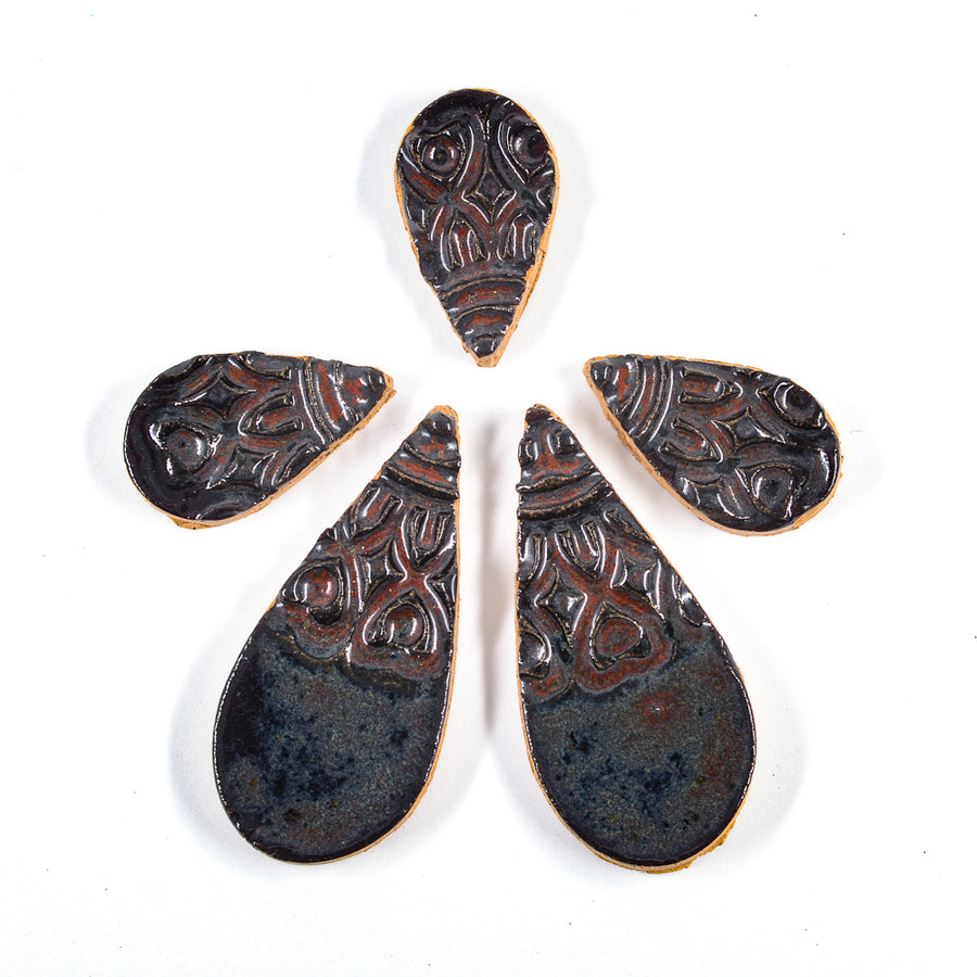Tear Drops - Handmade Ceramic tiles