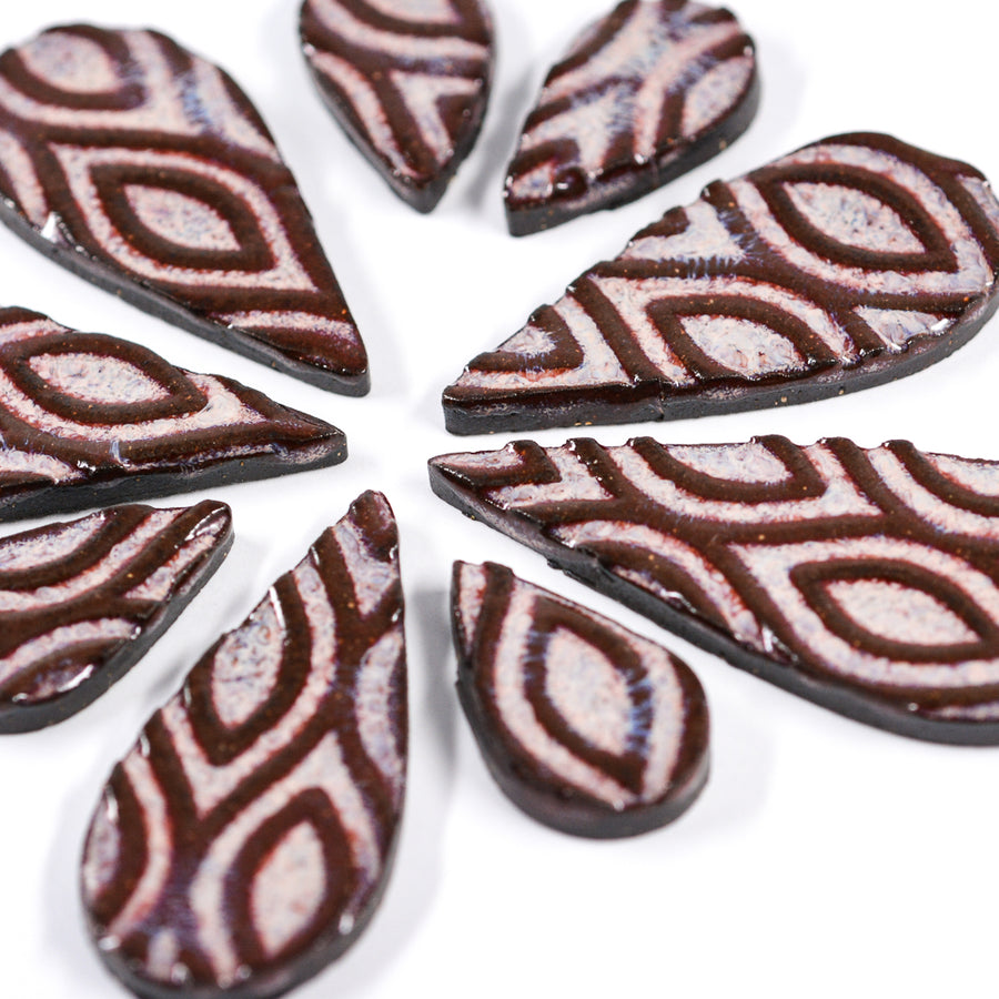 Tear Drops - Handmade Ceramic tiles
