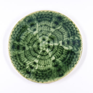 Green Lace - Handmade Ceramic tiles